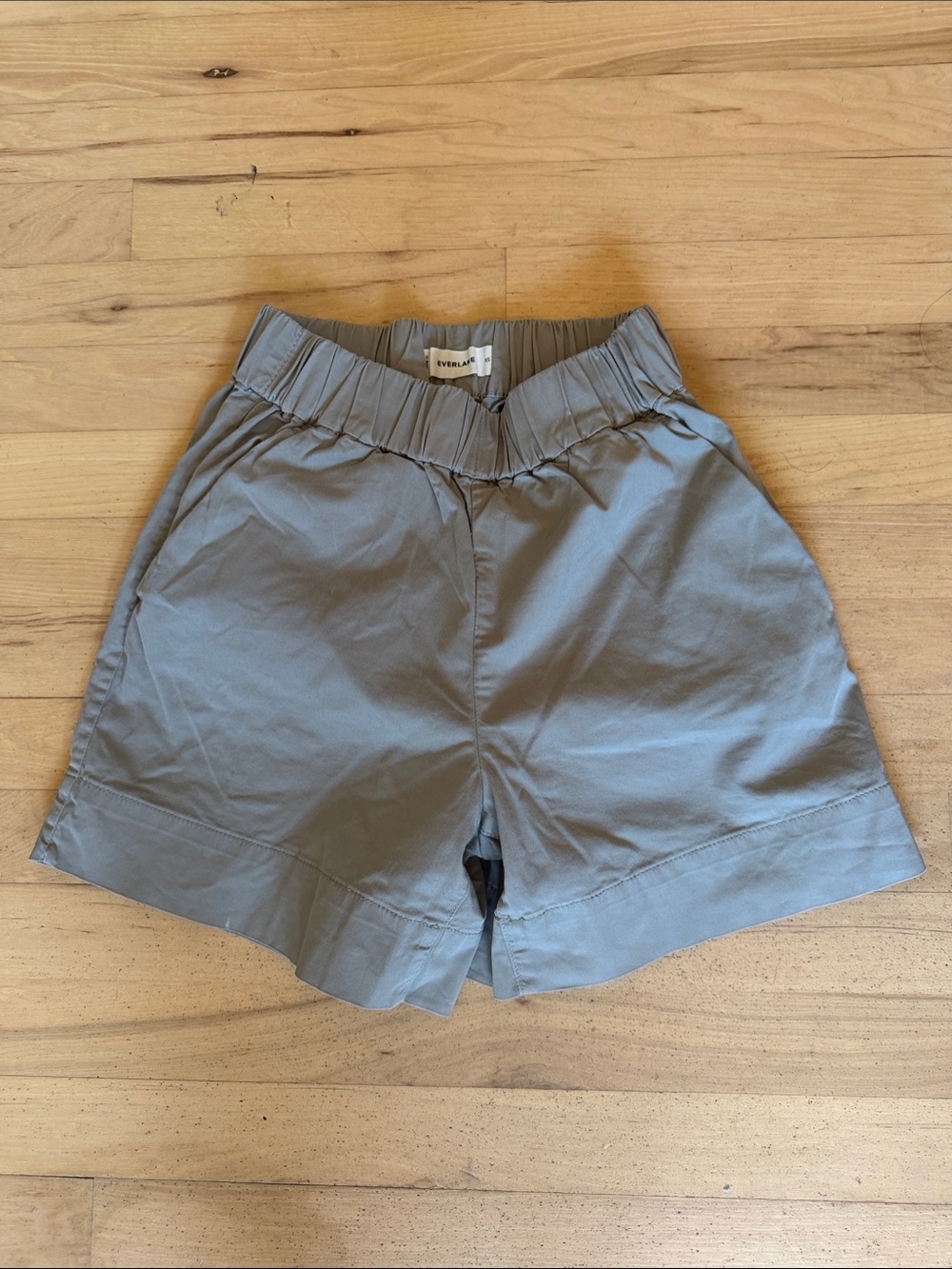 Everlane Green Women’s Elastic-Waist Shorts